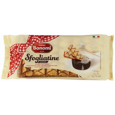8002720001253Forno Bonomi Sfogliatine Glassate 135gr