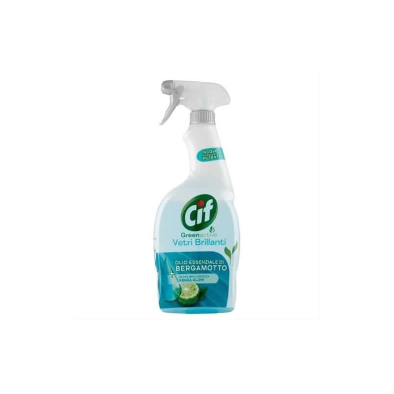 8720182307859 Cif Green Vetri Brillanti Spray 650ml