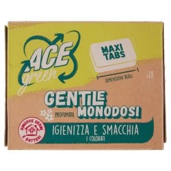 8001480715448Ace Green Gentile Maxi Tabs 18pz