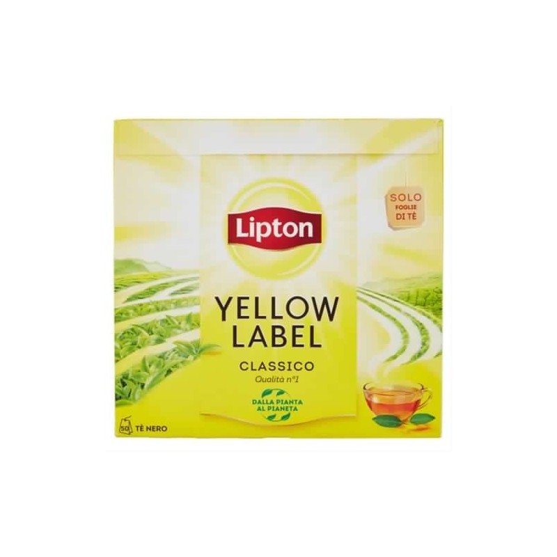 Lipton Te' Yellow Label 50 Filtri 75gr