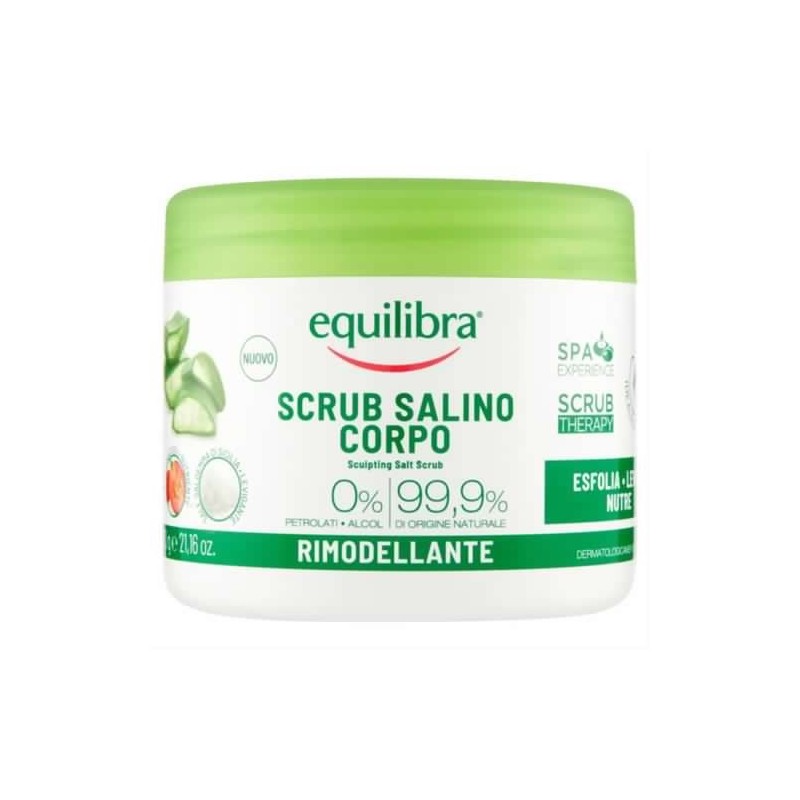 8000137016501Equilibra Scrub Salino Rimodellante Vaso New 600gr