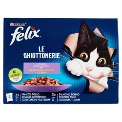 7613287496805Felix Le Ghiottionerie Le Preferite 10x85gr