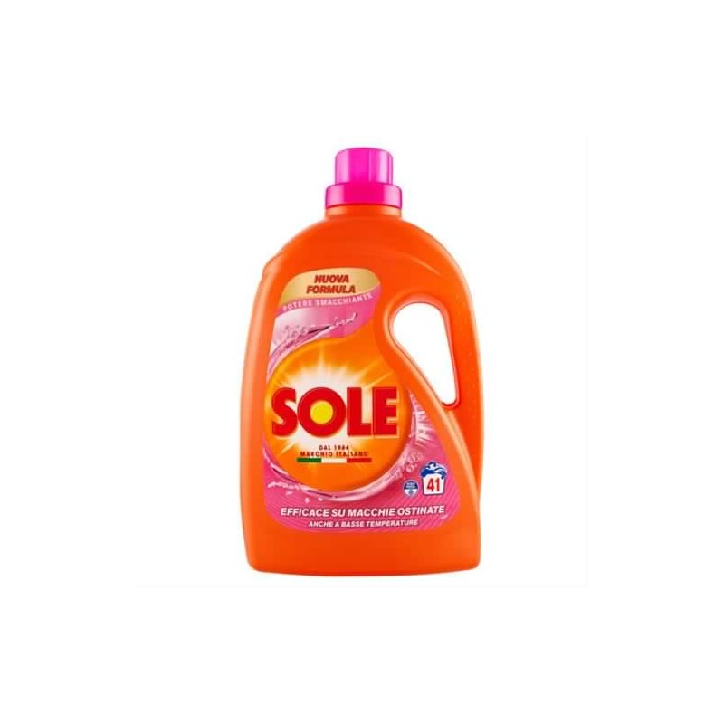 8002910028749Sole Liquido Lavatrice Potere Smacchiante 41 Misurini 1845ml