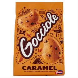 8013355501490Pavesi Gocciole Caramel 300gr