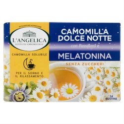8017331069721L'angelica Camomilla Buona Notte Con Melatonina E Passiflora 14 Filtri