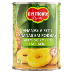 0024000012313Del Monte Ananas Fette Sciroppo 570gr