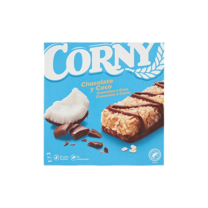 8410175062260Corny Barrette Muesli Cocco E Cioccolato 150gr