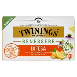 0070177100360Twinings Benessere Infuso Difesa 18 Filtri 27gr