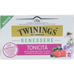 0070177230104Twinings Benessere Infuso Tonicita' 18 Filtri