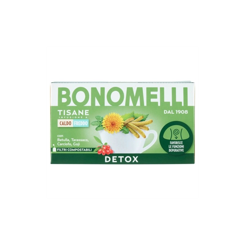 8001840388534Bonomelli Tisana Detox 16 Filtri