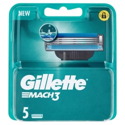 8001090922120Gillette Mach3 Ricambi New 5pz