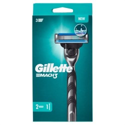 8001090742681Gillette Mach3 Rasoio + 2 Ricambi 1pz