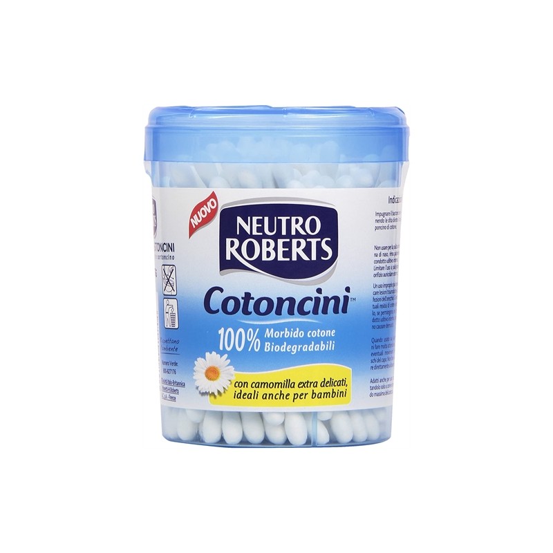 8002410008333Neutro Roberts Bastoncini New 100pz 8002410008333Neutro Roberts Bastoncini New 100pz