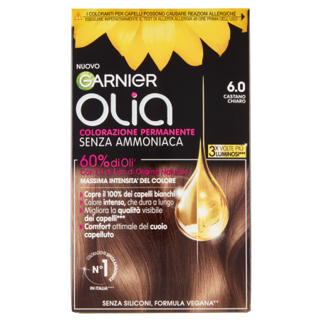 3600542487108Garnier Olia 6.0 Castano Chiaro 1pz