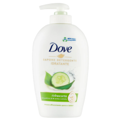 8720181190414Dove Sapone Detergente Idratante Rinfrescante Con Dispenser New 250ml