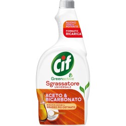 8720182370556Cif Green Sgrassatore Universale Aceto E Bicarbonato Ricarica 650ml