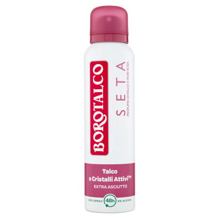 8002410045611Borotalco Deo Spray Invisible Seta 150ml