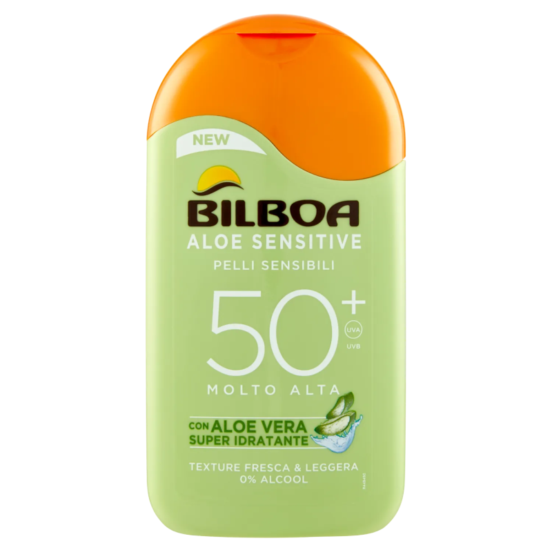 8002410023770Bilboa Aloe Sensitive Latte FP50+ 200ml