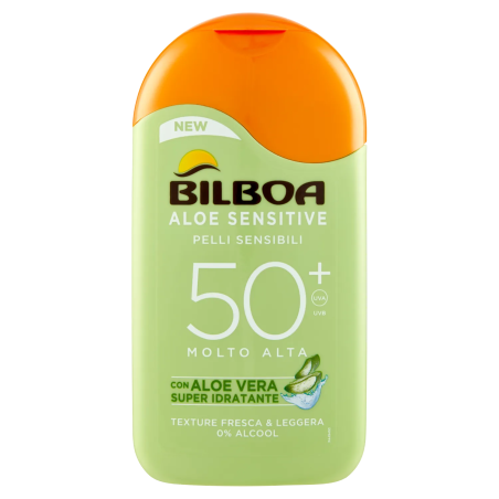 8002410023770Bilboa Aloe Sensitive Latte FP50+ 200ml