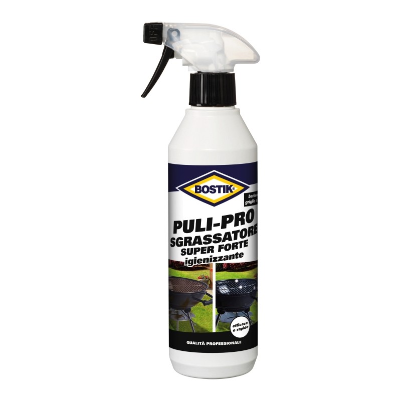 Bostik Puli-Pro Sgrassatore Super Forte Igienizzante Spray 500ml