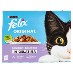 7613287496591Felix Original Selezioni Delizione Con Gelatina 10x85gr
