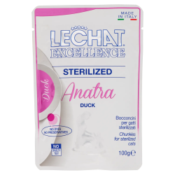 8009470061766Le Chat Excellence Sterilized Anatra 100gr
