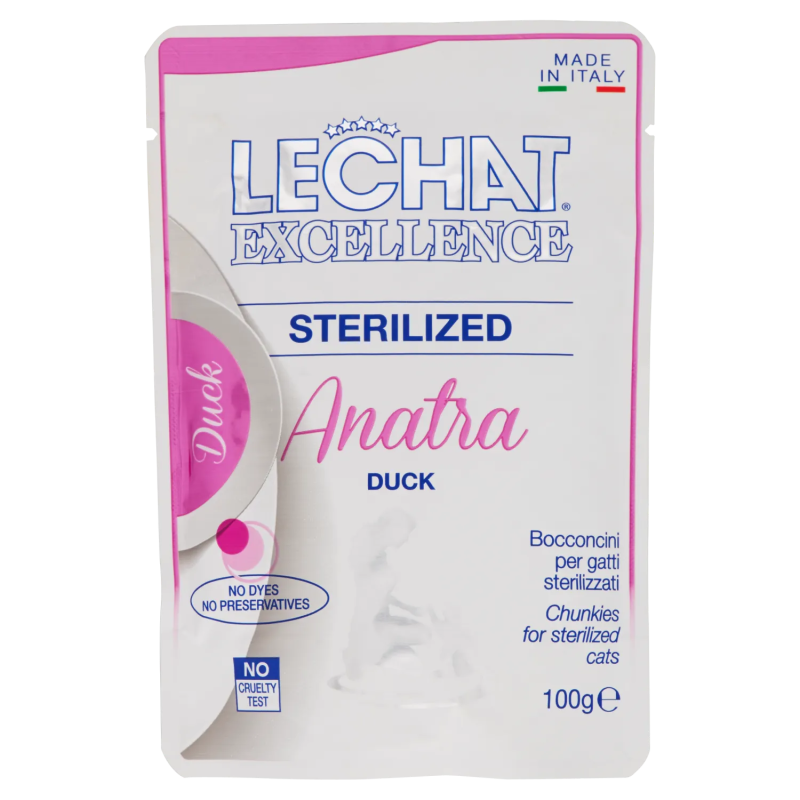Le Chat Excellence Sterilized Anatra 100gr