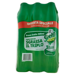 8720181389917Svelto Piatti Limone 3x980ml