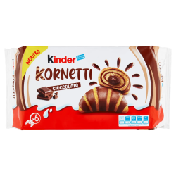 8000500390269Kinder Cornetti Cioccolato 6x42gr