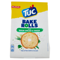 5201360660933Tuc Bake Rolls Sour Cream 150gr