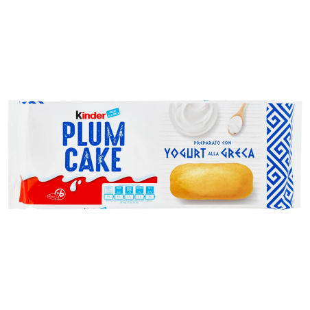 8000500357347Kinder Plum Cake Preparato Con Yogurt Alla Greca 6x32gr