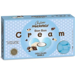 8022470864939Maxtris Confetti Bon Bon Cream Cioccolato Bianco 1000gr