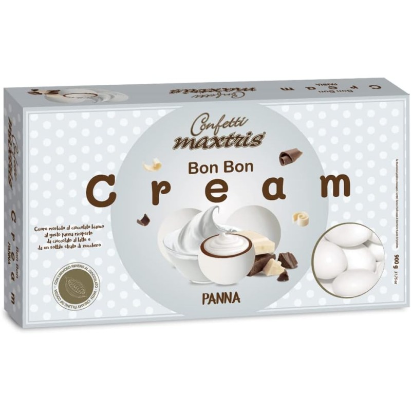 8022470864908Maxtris Confetti Bon Bon Cream Panna 1000gr