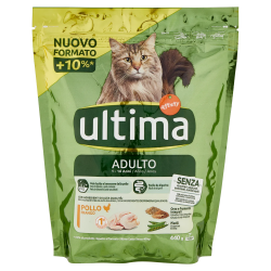 8059149430027Ultima Cat Crocchette Adulto Pollo e Riso 440gr
