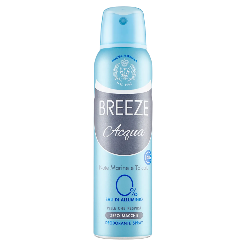 8003510035007Breeze Deo Spray Acqua 150ml