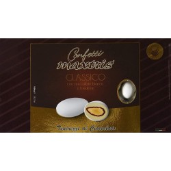 8022470205312Maxtris Confetti Ciocomandorla Classico Bianco 1000gr