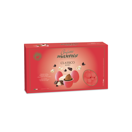 8022470205435Mextris Confetti Ciocomandorla Rosso 1000gr