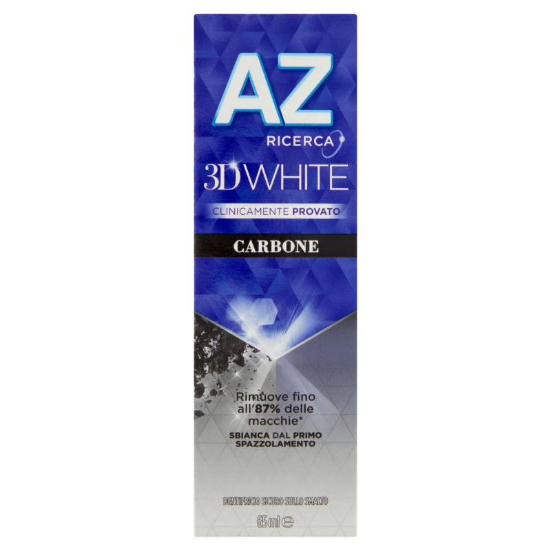 Az Dentifricio 3D White Carbone 65ml