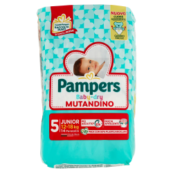Pampers Baby Dry Mutandino...