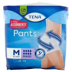 7322541181950Tena Pants Maxi Medium 8pz