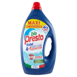 8015100578566Bio Presto Liquido Lavatrice Igiene 50 Misurini 2250ml