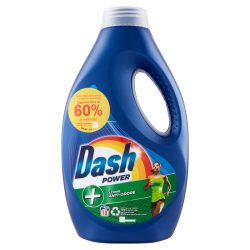 Dash Liquido Lavatrice Power Azione Anti-Odore 18 Misurini 900ml