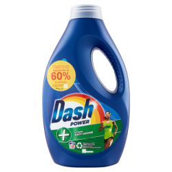 8700216045049Dash Liquido Lavatrice Power Azione Anti-Odore 18 Misurini 900ml