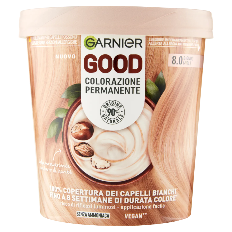 3600542519366Garnier Good 8.0 Biondo Miele, Colorazione Permanente 1pz