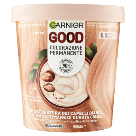 3600542519366Garnier Good 8.0 Biondo Miele, Colorazione Permanente 1pz
