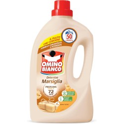 8003650023070 Omino Bianco Liquido Lavatrice Marsiglia 50 Misurini 2000ml