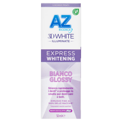 AZ Dentifricio 3D White Illuminate Express Whitening Bianco Glossy 50ml