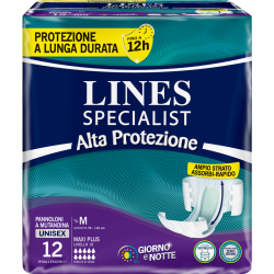 8001480505070Lines Specialist Alta Protezione Taglia Medium 12pz