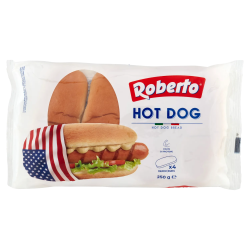8003490036407Roberto Pane Hot Dogs 250gr