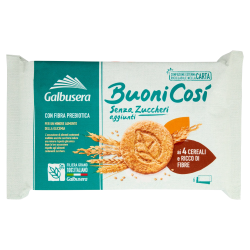 8002190001807Galbusera Buoni Così Ai 4 Cereali 6x50gr